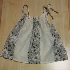キッズ ハンドメイド 花柄キャミソール