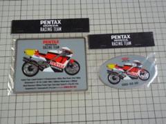 希少 正規品 ペンタックス ホンダ NSR ステッカー 2枚 当時物 HRC