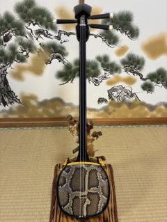 三線工房ひかり 沖縄三線 本革強化張 中古整備品 ソフトケース付属1 三線のフリマアイテム一覧