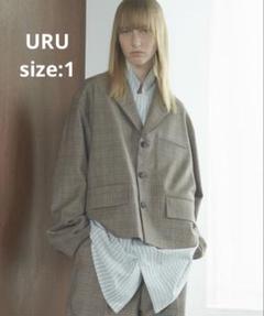 URU / COTTON SHORT JACKET 19ss｜テーラードジャケット