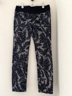 【冬バーゲン★特別送料無料！】 JUNYA WATANABE 2000年代ヴィンテージ ボタニカル織柄デニム パンツ
