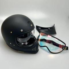 SHOEI EX-ZERO Mサイズ マットブラック 純正バイザー 社外ゴーグル SHOEI EX-ZERO Mサイズ マットブラック 純正バイザー 社外