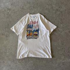 Hanes ヘインズ 80s シングルステッチ USA製 プリントTシャツ