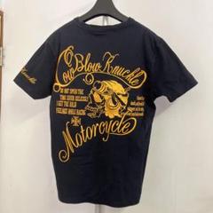 LOWBLOWKNUCKLE　ロウブロウナックル　オール刺繍　バイカー　Tシャツ