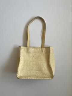 90s FENDI CROCODILE PYTHON HAND BAG