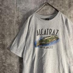 USA製 90s ヴィンテージ　半袖Tシャツ　プリントTシャツ　コットン　グレー