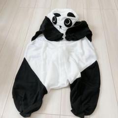 パンダ フリース 着ぐるみ 110cm