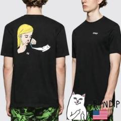 RIPNDIP Tシャツ 半袖 コットン　ブラック　Mサイズ リップンディップのサムネイル