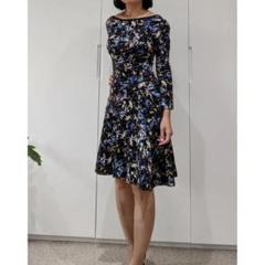 試着のみ⭐︎ERDEM☆シルク 花柄 ワンピース サイズ6｜ワンピース