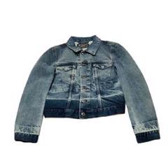DIESEL ダメージジージャンM Diesel ダメージ デニムジャケット | ブルー | FARFETCH JP