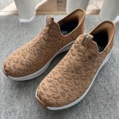 skechers slip-ins arch fit wide レオパード柄23