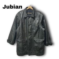 2446★【Jubian】　ヴィンテージ　牛革　ジャケット　レザー　本革　LL