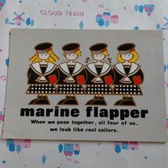 マリンフラッパー　marine flapper ビニールバック　丸底タイプ Amazon.co.jp: marine flapper マリンフラッパー レトロ バッグ