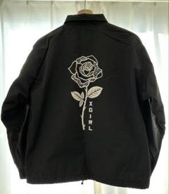 a【希少XL】エクストララージ×エックスガール☆バックプリントコーチジャケット XLARGE OFFICIAL SITE（エクストララージ オフィシャルサイト）