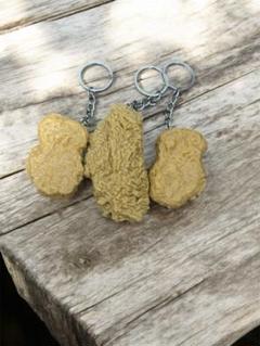 【3点セット】ナゲット　唐揚げ　キーホルダー