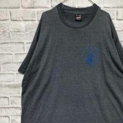 USA製90sヴィンテージTシャツ！シングルステッチ　グレー半袖古着　2XL23
