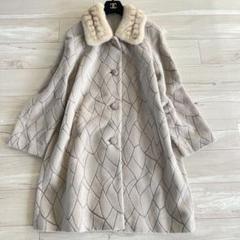 【極美品】MADUSON ポンチョ ぽんぽん アンゴラ ミンクファー マント 極美品】MADUSON ポンチョ ぽんぽん アンゴラ ミンクファー マント