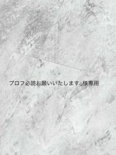 プロフ必読お願いいたします◡̈ 様 - メルカリ