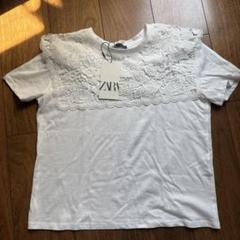 値下げ不可　ZARA レースtシャツのサムネイル