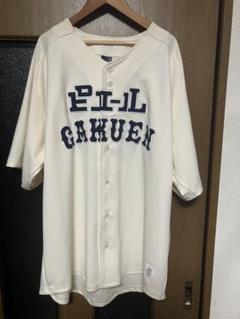 ピエール学園XLAPPLEBUM 電気グルーヴ　ベースボールシャツ　ピエール瀧 ピエール瀧の「ピエール学園」とアップルバム、タマニワが