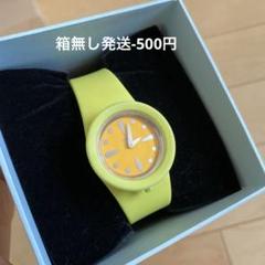 アレッシ　Alessi 壁掛け時計 イエロー　デザイン：マイケル・グレイブス アレッシAlessi 壁掛け時計 イエローデザイン：マイケル・グレイブス