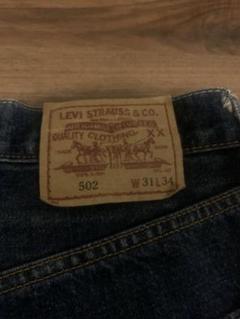 【濃紺 美品】 Levi's 502 赤耳 ビッグE 黒カン 日本製 w30 リーバイス LEVIS 502XX 濃紺 日本製 ビンテージ 復刻 W30 約