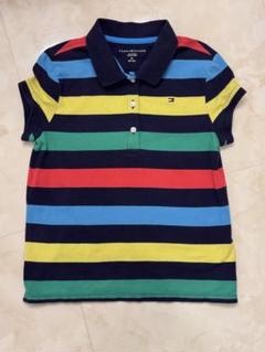 Tommy Hilfiger ストライプ ポロシャツM(8-10)130cm