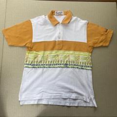 【古着90s】Paradiso ゴルフ半袖鹿の子ポロ　メンズサイズ L