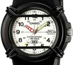 美品 カシオ ダイバーウォッチ 防水 100M防水 夜光 風防バンパー ダイバー