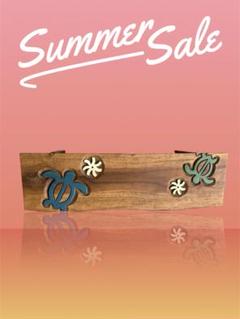 Summer SALE❣️【新品】Summer SALE❣️ハワイアン　ホヌ柄　棚