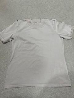 FOXEY ベージュ フリル付き半袖トップスsize40