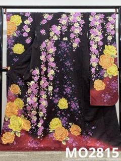 振袖 豪華 銀通し 刺繍 金彩 紋意匠 身丈172cm 躾糸付き