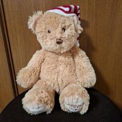 GUND サンタ帽子 クマのぬいぐるみ