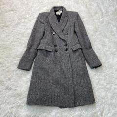 Burberrys ツイード ダブルブレスト チェスターコート 2023-0108-111.jpg
