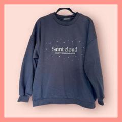 GORGE 中古 トレーナー ブラック 起毛