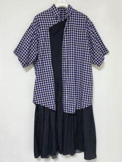 定価28万円程度バレンシアガドット&チェックドッキングロング