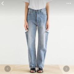 シールームリン SeaRoomlynn サイドカットDenimロングスカート