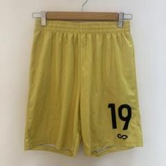 K944 ハーフパンツ サッカー イエロー メンズ M