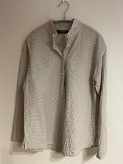 【新品未使用】ヤッコマリカルド　総ピンタックブラウス　半袖シャツ 000000001303_M7PM5eY.jpg