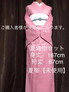 洗える着物 夏着物セット 絽