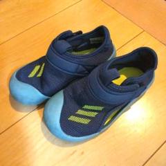 adidas ネイビー サンダル 9K 16cm