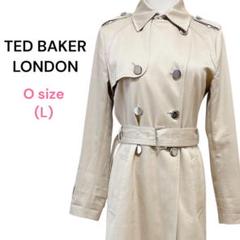 良品】TED BAKER トレンチコート ベージュ Oサイズ - メルカリ
