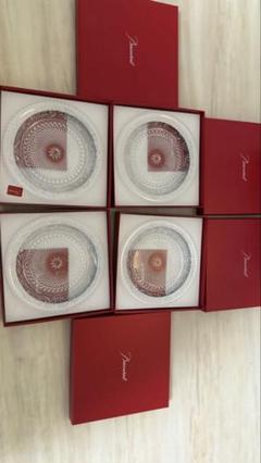 【MACO】 バカラ アラベスク プレート 12cm 4枚 箱 MACO様専用】 バカラ アラベスク プレート 12cm 4枚 箱 - メルカリ