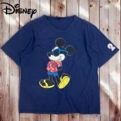 07M051◯ Disney ミッキー 半袖 Tシャツ 春夏 ビッグサイズ 4L