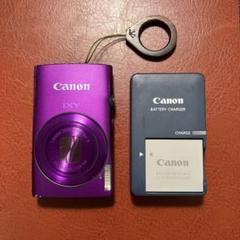 ★希少★ Canon IXY 600F パープル色♬ ユリシーズストラップ付♬ ☆希少☆ Canon IXY 600F パープル色♬ ユリシーズストラップ付