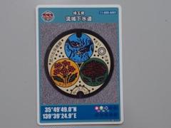マンホールカード埼玉県流域B　初期ロット001 Amazon.co.jp: マンホールカード 埼玉県流域下水道 2種類 初期