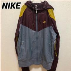 136 NIKE ナイキ ナイロンジャケット あずき色