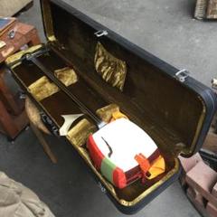 おそらく紫檀? 高級三味線 バチ白象印
