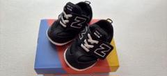 new balance ブラック　12cm