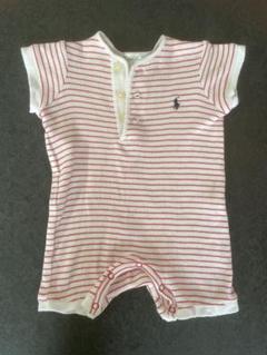 Ralph Lauren 白赤　ロンパース